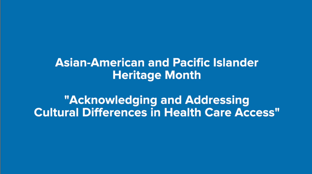 Cultural Awareness Series: Asian-American and Pacific Islander Heritage ...